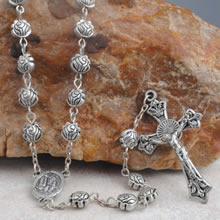 Metal beads rosary